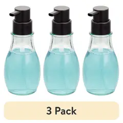 GENERICO - Pack 3 Dispensador Espuma Vidrio Reciclado Better Homes Gardens Negro