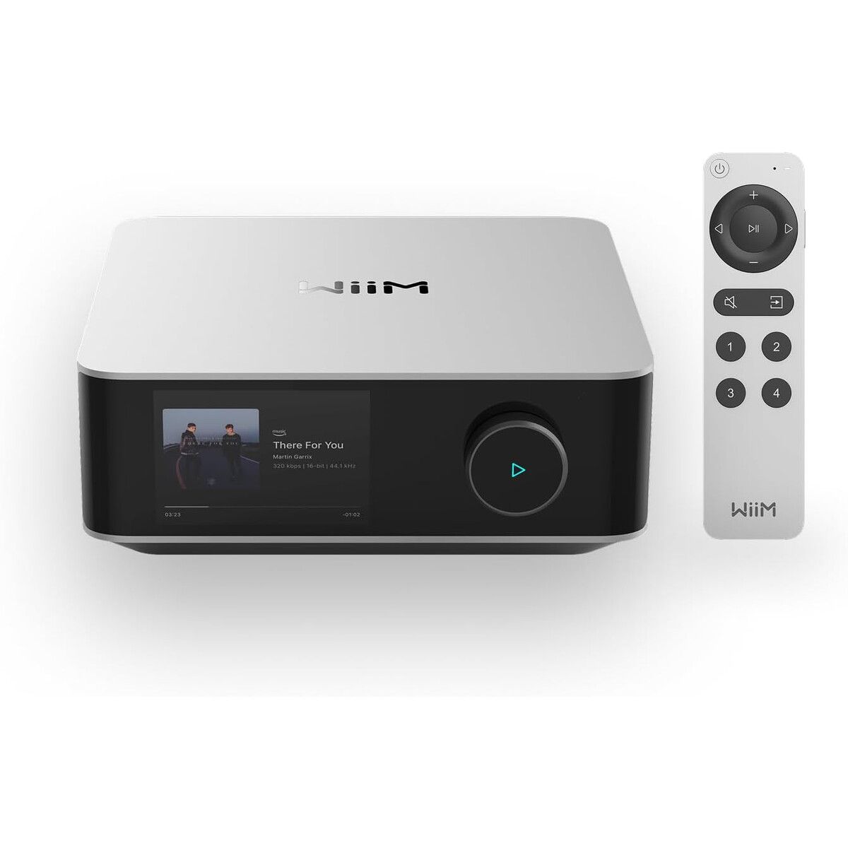 WIIM - Amplificador WiiM Amp Ultra 100W DAC ESS Control Voz HDMI
