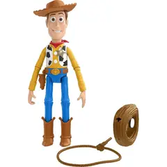 MATTEL - Figura Woody Toy Story 30cm Lazo Lanzador