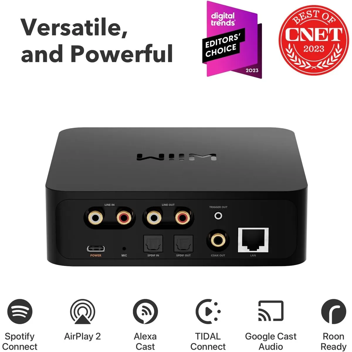 WIIM - Receptor de Audio WiiM Pro AirPlay 2 Google Cast WiFi HiRes