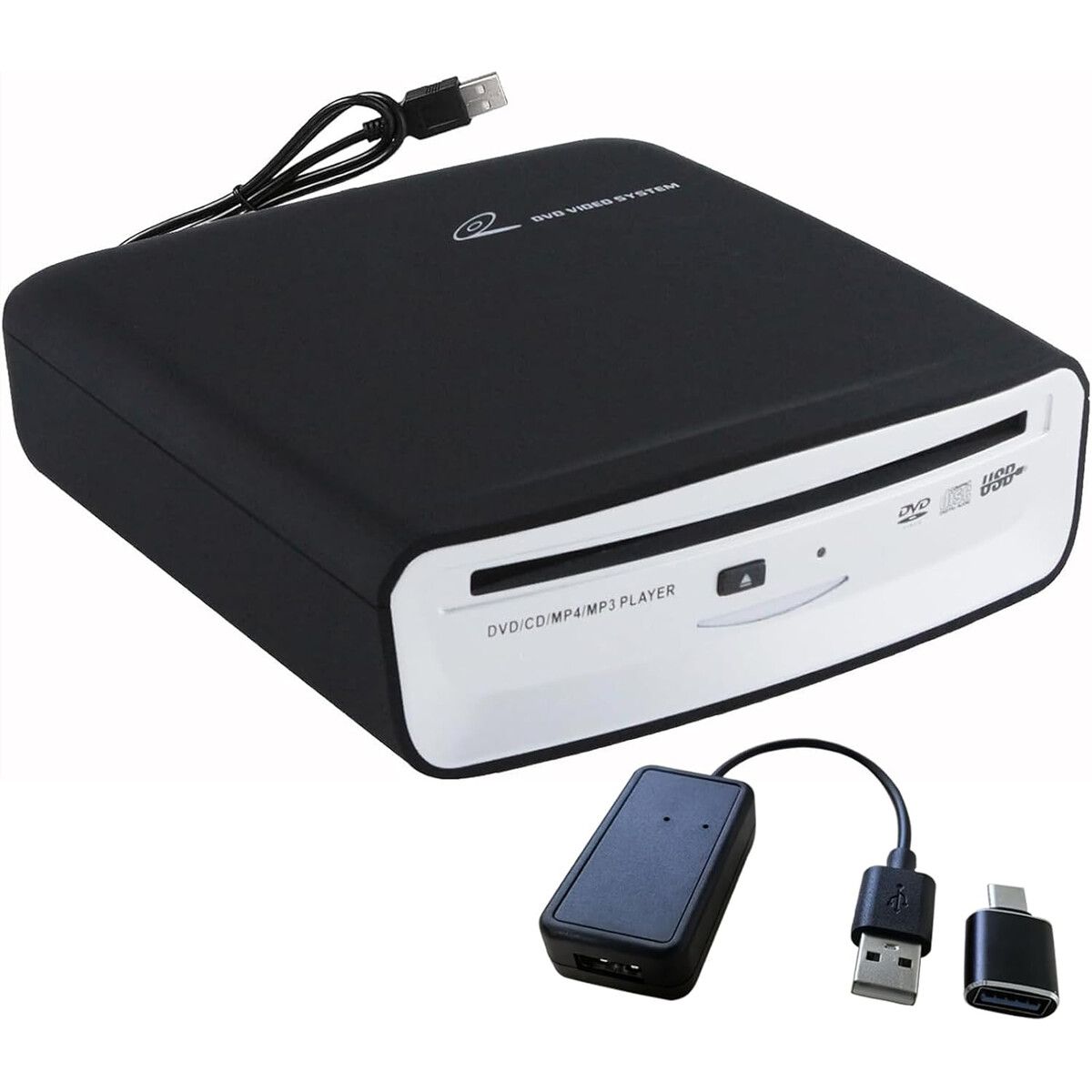 GENERICO - Reproductor CD Portátil OAUW Bluetooth USB Para Auto