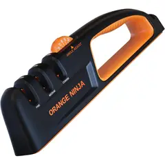 SHARP - Afilador de Cuchillos Pebble Orange Ninja 3 Etapas