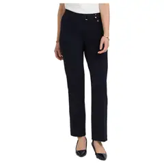 LORENZO DI PONTTI - Pantalón Recto Mujer Azul