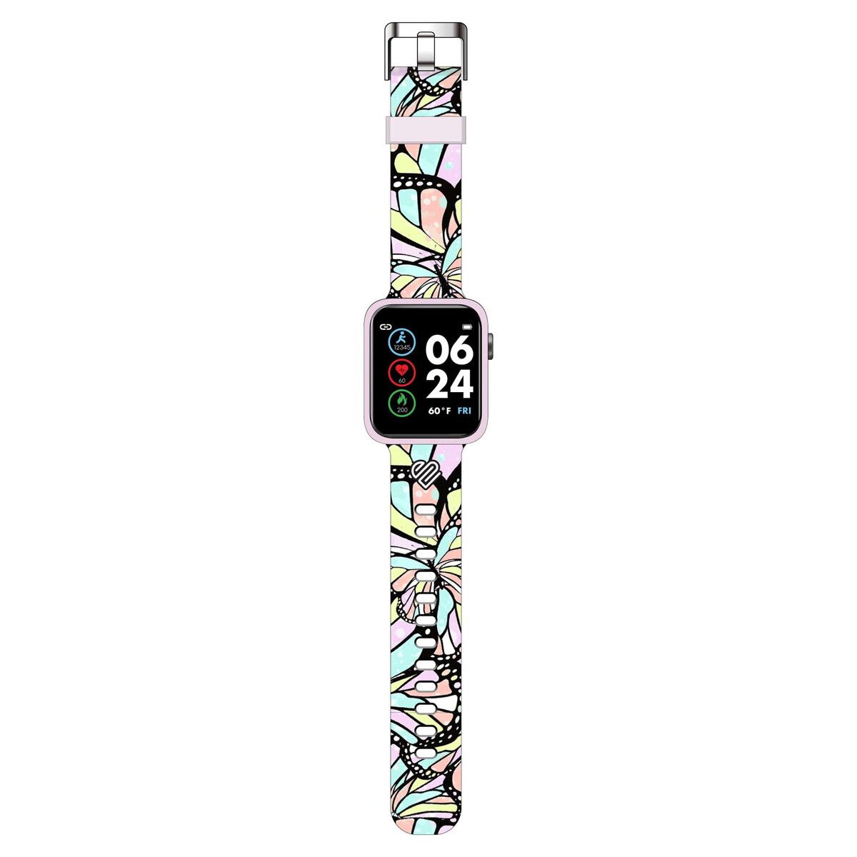 BUTTERFLY - Smartwatch Justice Unisex Correa Silicona Butterfly Tie Dye