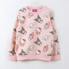 HELLO KITTY - Polerón Cerrado Niña Rosado