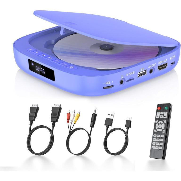 RCA Reproductor DVD Desobry Mini HDMI USB Región Free