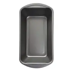 MAINSTAYS - Molde Pan Antiadherente 23x13x7cm Acero Gris