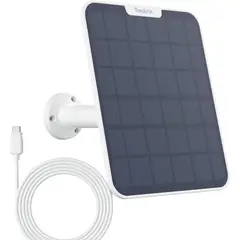 REOLINK - Panel Solar 6W Blanco Para Cámaras Batería IP65
