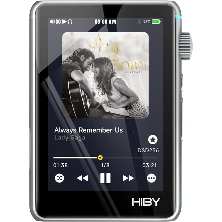HIBY Reproductor HiFi R3 II Dual DAC MQA WiFi Bluetooth