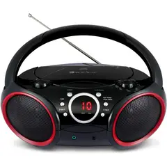 WOOD - Boombox SINGING SBX030C CD AMFM AUX Portátil