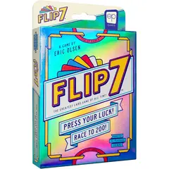 USAOPOLY - Juego de Cartas Flip 7 Press Your Luck 3 Jugadores