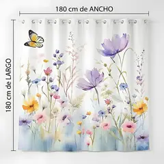 GENERICO - CORTINA DE DUCHA 180x180cm