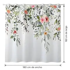 GENERICO - CORTINA DE DUCHA 180x180cm