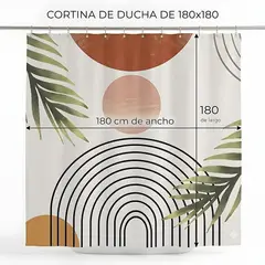 GENERICO - CORTINA DE DUCHA 180x180cm