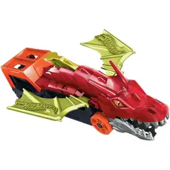 HOT WHEELS - City Dragón Transportador Pista GTK42 1 Auto