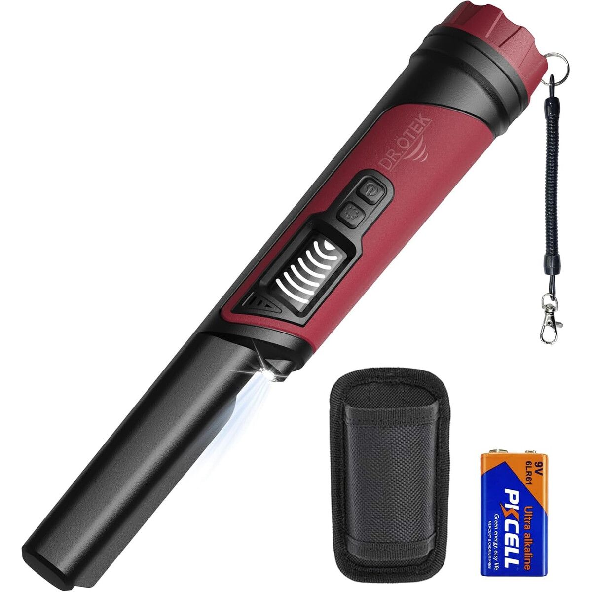 DR - Detector de Metales DR.TEK MT6 Pro Pinpointer IP68 LCD