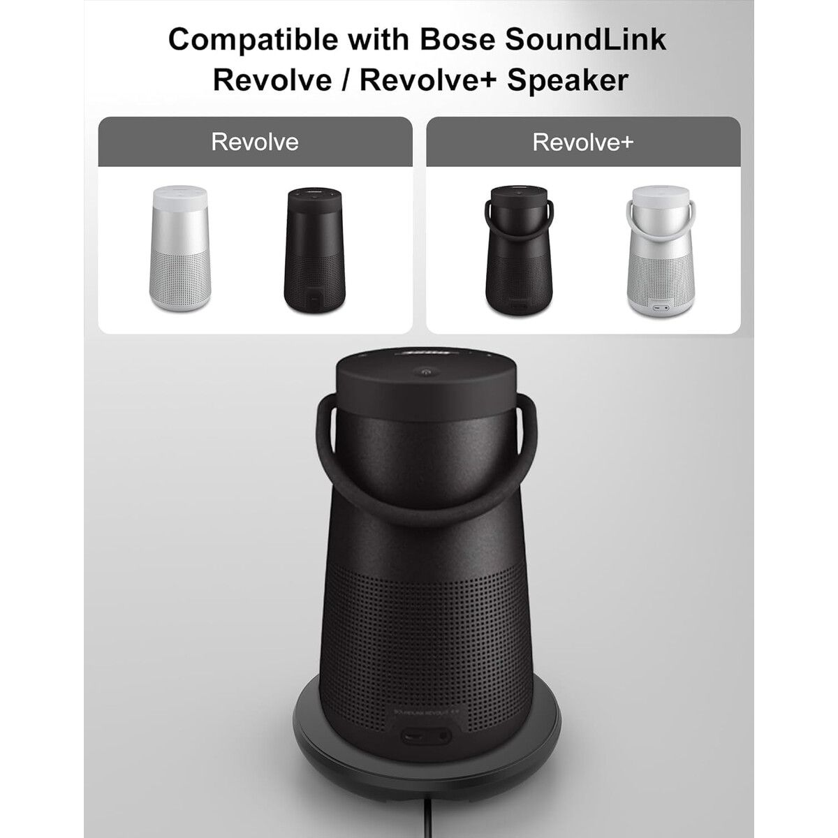 BOSE - Base Cargadora Soporte Bose Soundlink Revolve Serie I II
