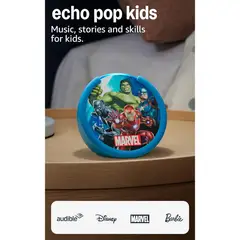 AMAZON - Parlante Inteligente Echo Pop Kids Alexa Disney Marvel