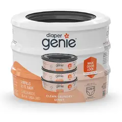GENIE - Recambio Diaper 270 Unidades Pack 3 Max Odor Lock