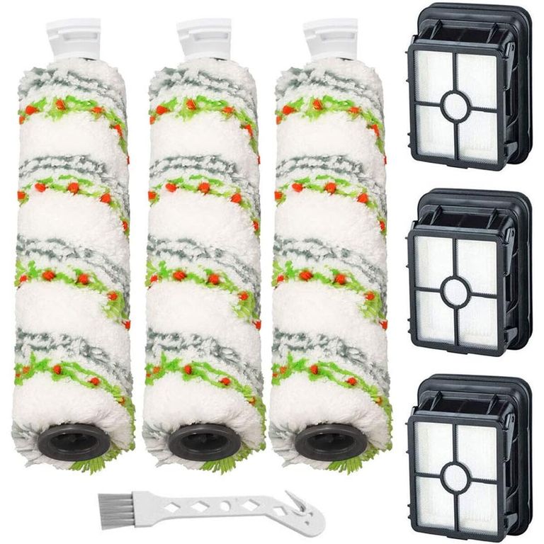 GENERICO Cepillos Lemige 3 Pack MultiSurface para Bissell CrossWave Max 2554 3515 Filtros