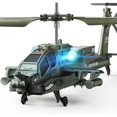 SYMA - Helicóptero RC S51H 2.4GHz Militar 22cm