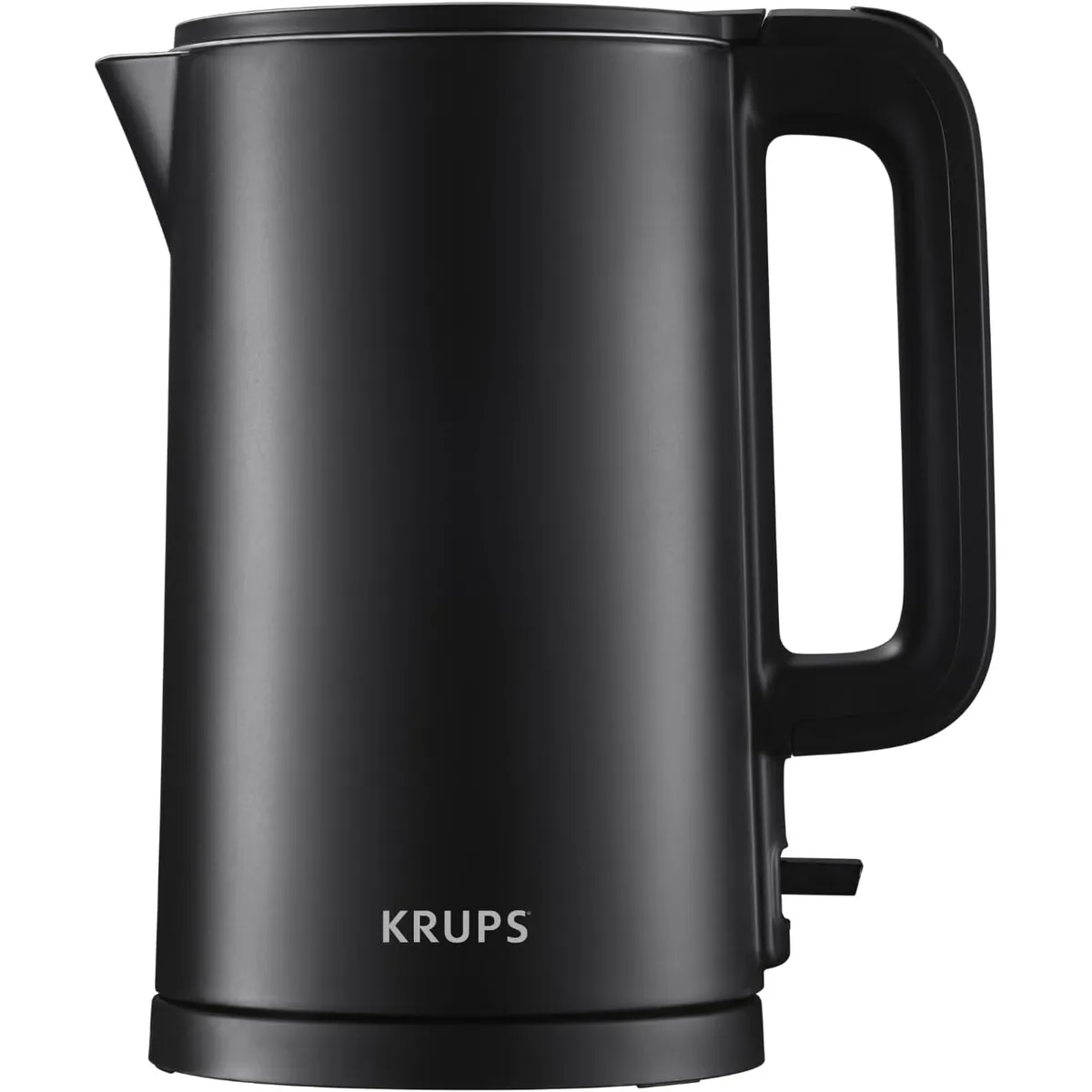 KRUPS - Hervidor Eléctrico KRUPS 1.5L Acero Inoxidable Cool Touch Negro