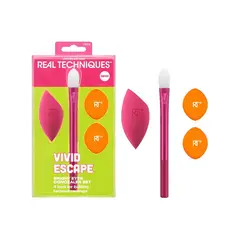 REAL TECHNIQUES - Set Corrector Vivid Escape 4 Piezas Kitten Paw