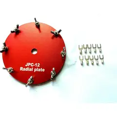 RADIAL - Placa GOOZEEZOO JPC12 Aluminio 11cm para Antena HF