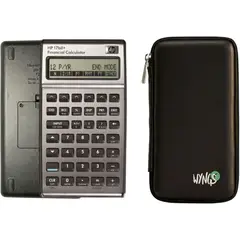 HP - Calculadora Financiera 17BII Plus Estuche WYNGS