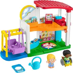 LITTLE - Playset FisherPrice People Escuela Inclusiva HXH05