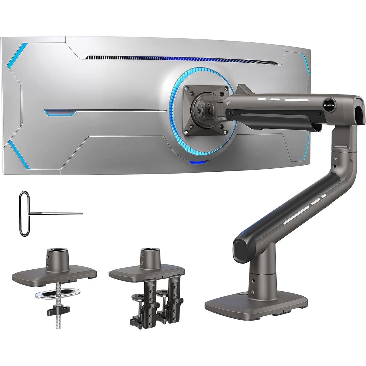 GENERICO - Brazo Monitor HUANUO TitanLift 49 Pulgadas VESA 20kg