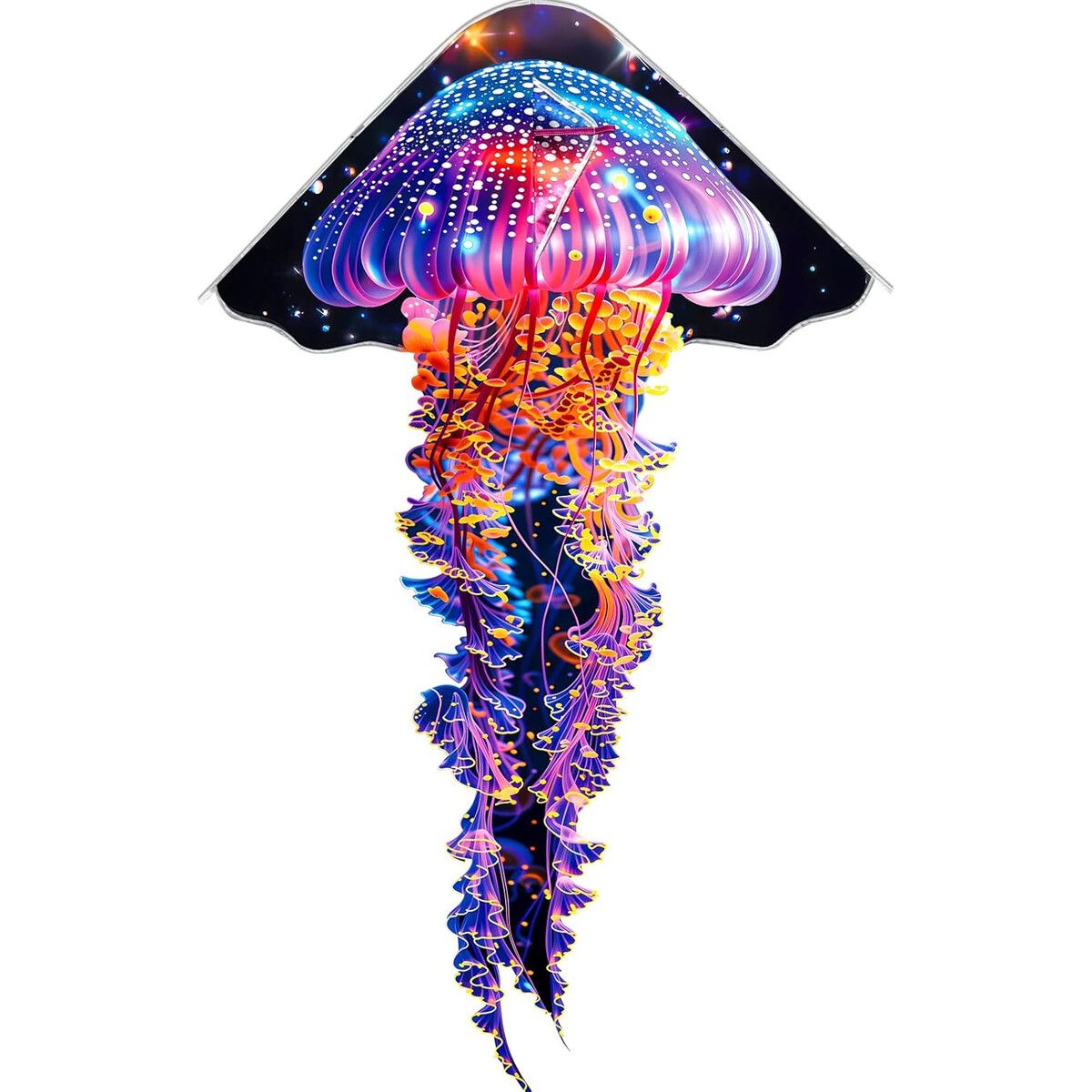 KITE - Cometa HENGDA KITE Medusa 110x213cm Niños Principiantes