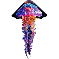 KITE - Cometa HENGDA Medusa 110x213cm Niños Principiantes