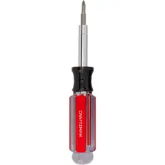CRAFTSMAN - Destornillador 6 en 1 Mango Acetato Multibit