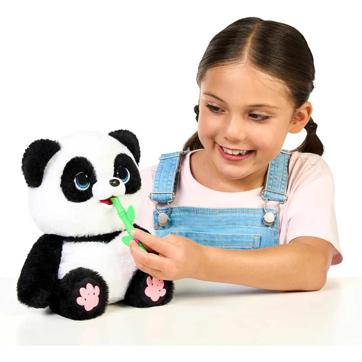 PANDA - Peluche Interactivo Panda ChuChu Little Live Pets 30cm