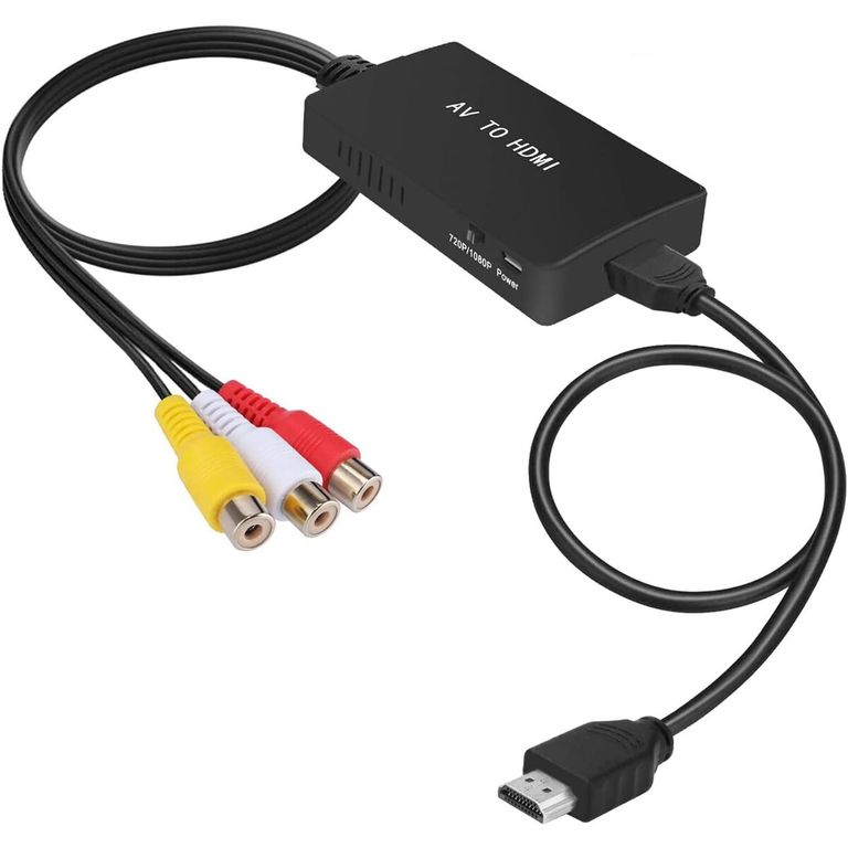 RCA Conversor a HDMI Tengchi 1080p Adaptador AV HDMI