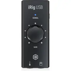 IK MULTIMEDIA - Interfaz de Audio iRig USB 24bit 48kHz Guitarra