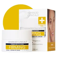 ADVANCED CLINICALS - Crema Ojos Retinol Peptides 30ml Reafirmante