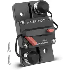 RED - Disyuntor WOLF 200A 12V24V Impermeable Marino