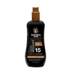 AUSTRALIAN GOLD - Bloqueador Solar Spray Gel Bronzer SPF 15 237ml
