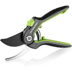 WORKPRO - Tijera de podar bypass 8 pulgadas acero SK5
