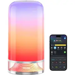 GOVEE - Lámpara de Mesa RGBIC Smart 2 500lm LED Multicolor