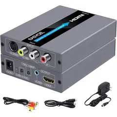 RCA - Conversor SVideo a HDMI Easycel 720P 1080P AV CVBS