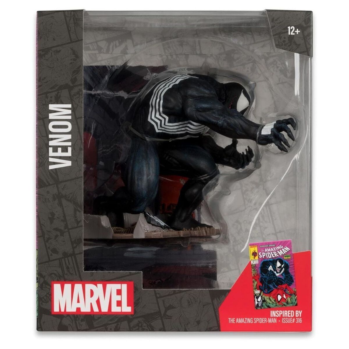 MCFARLANE TOYS - Figura Venom McFarlane Toys Marvel 110 8.75in Coleccionable