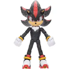 SONIC - Figura Shadow 3 Jakks 5 Pulgadas 20 Articulaciones