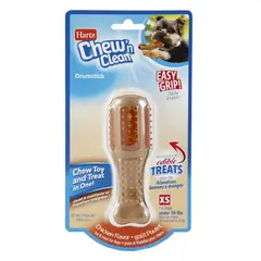 GENERICO - Juguete Masticable Hartz Chew n Clean Drumstick XS Pollo