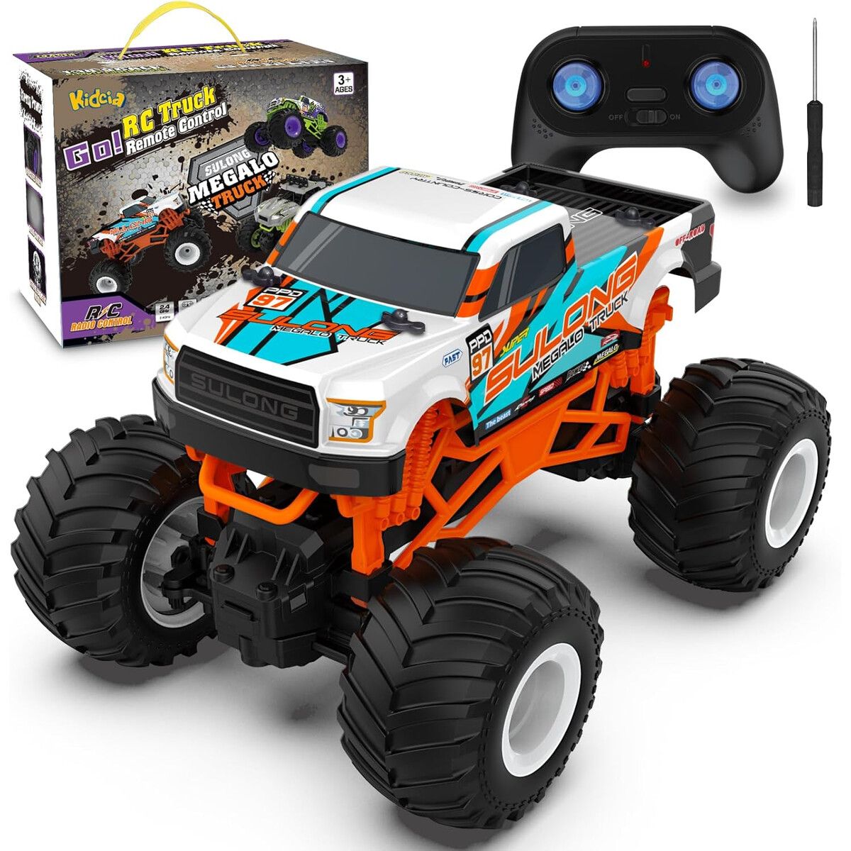 GENERICO - Camioneta RC Kidcia 116 2.4GHz 20kmh Off Road