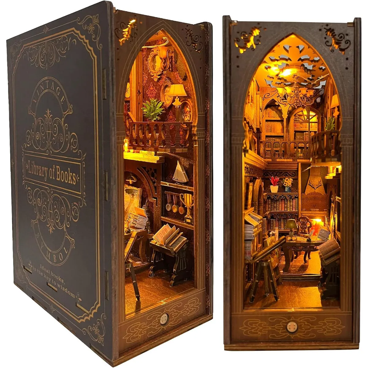 NOOK - Book Nook CRIOLPO Kit Biblioteca Sensor Luz SL06