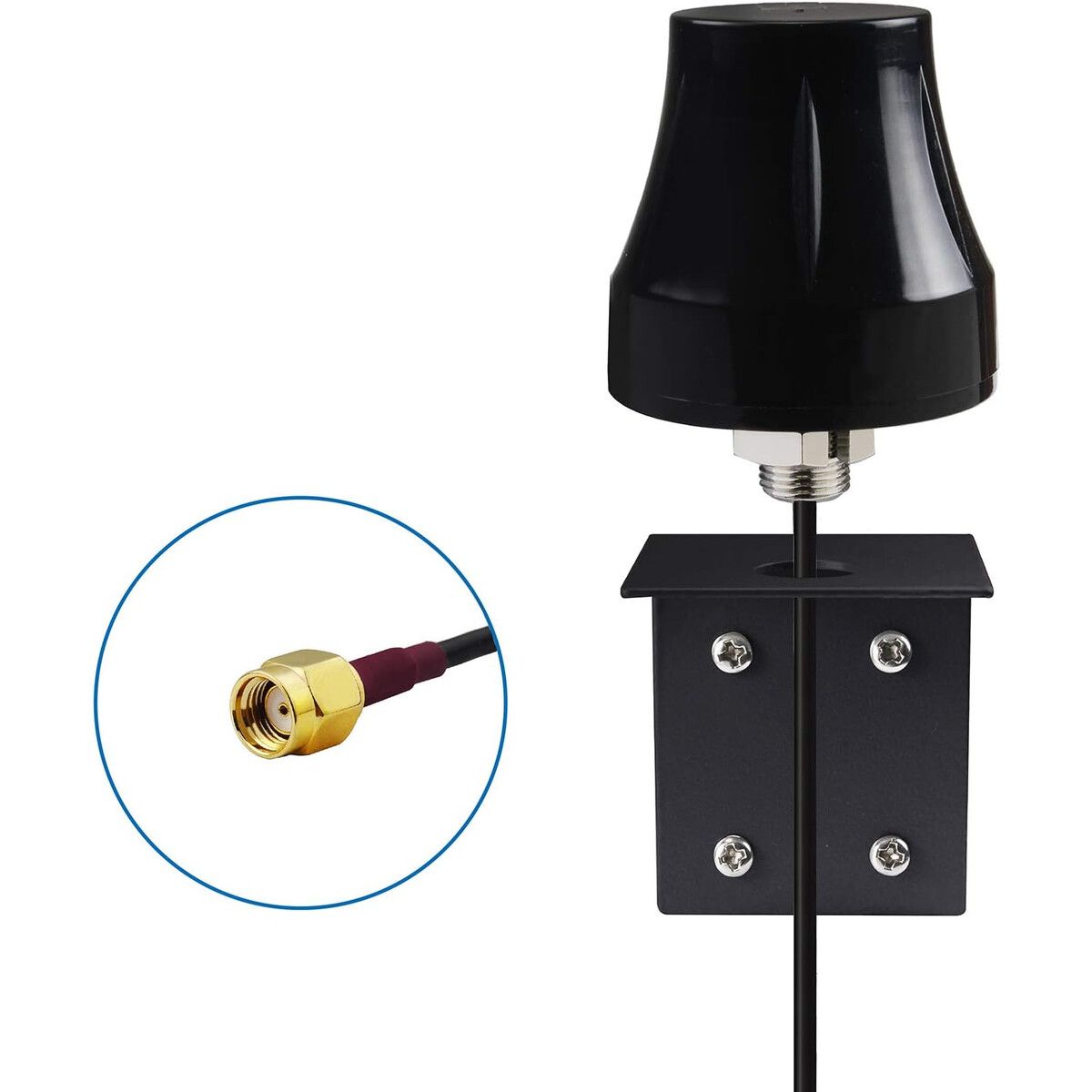 GENERICO - Antena WiFi Makida Dual Band 2.4GHz 5GHz 5dBi RPSMA 3m