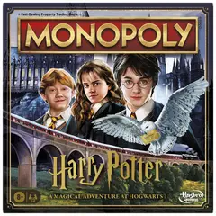 MONOPOLY - Juego de Mesa Edición Harry Potter 2 a 6 Jugadores